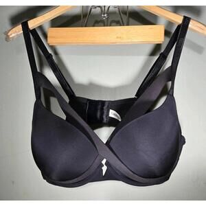 Torrid Curve Tara Lynn 42c Black Strappy Bra